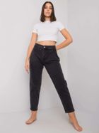 Spodnie jeansowe damskie, szare, Moonart