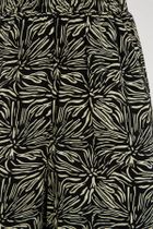 Spodnie materiałowe damskie, czarne, Moodo