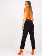 Spodnie materiałowe damskie, czarne, Xsapienza