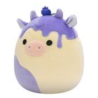 Squishmallows, Benito, Blueberry Cheesecake Cow, krowa, maskotka, 19 cm