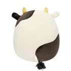 Squishmallows, Little Plush, Connor Black and White Cow, łaciata krowa, maskotka, 19 cm