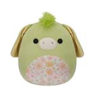Squishmallows, Little Plush, Juniper Green Donkey, zielony osiołek, maskotka, 19 cm
