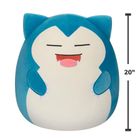 Squishmallows, Pokemon, Snorlax, maskotka, 50 cm