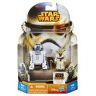 Star Wars, R2D2 & Yoda, zestaw figurek, 10 cm