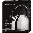 Starke Pro, Ascella, czajnik, połysk, indukcja, 3 l