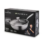 Starke Pro, Linesta Steel, wok nierdzewny, 30-9 cm