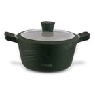 Starke Pro, Naturale, zestaw garnków marmurowych z pokrywką i patelnia, 10 elementów