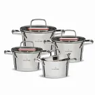 Starke Pro, Speziale, zestaw garnków, 16/18/20/24 cm, 8 elementów