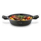 Starke, Svart Marble, patelnia krótkim uchwytem, 28 cm