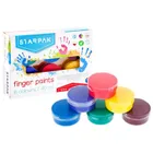 Starpak, farby do malowania palcami, 6 kolorów, 40 ml