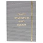 Starpak, notes z gumką A5, 80 kartek, Classic, 1 szt.