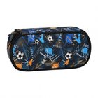 Starpak, piórnik owalny, Football Blue