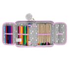 Starpak, piórnik rozkładany, dwuklapkowy, z wyposażeniem, Kitty Plush