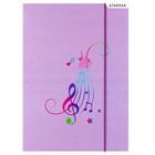 Starpak, teczka z gumką, A4, Music, 1 szt.