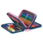 Step by Step, piórnik potrójny, z wyposażeniem, Horse Lima