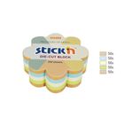 Stick’n, notes samoprzylepny, kostka, kwiatek, 67-67 mm, 250 kartek