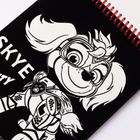 St.Majewski, Psi Patrol, zestaw aksamitnych kolorowanek z flamastrami, 12 elementów