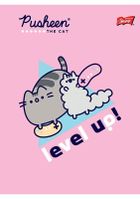 St.Majewski, Pusheen, zeszyt A5, 32 kartki, kratka, laminowany, 1 szt.