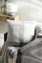 Stof, Scotland, poduszka pluszowa, w kratę, 60-60 cm