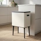 Storage Solutions, automatyczny kosz na śmieci, metalowy, 35l