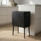 Storage Solutions, automatyczny kosz na śmieci, metalowy, 35l