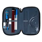 St.Right, piórnik rozkładany, potrójny, z wyposażeniem, Moro