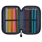 St.Right, piórnik rozkładany, potrójny, z wyposażeniem, Sleepy Corgi