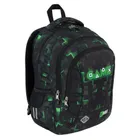 St.Right, plecak szkolny, 3-komorowy, Green Game