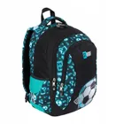St.Right, plecak szkolny, 3-komorowy, Neon Football