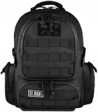 St.Right, plecak szkolny, 4-komorowy, Military Black