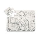 Strigo, Funny Mat, Dinozaury, puzzle do kolorowania