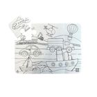 Strigo, Funny Mat, Pojazdy, puzzle do kolorowania