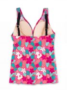 Strój kąpielowy damski jednoczęściowy, tankini, różowy, Mariss