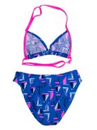 Strój kąpielowy dziewczęcy dwuczęściowy, fioletowy, Mariss