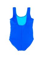 Strój kąpielowy dziewczęcy jednoczęściowy, niebieski, Mariss
