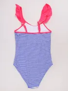 Strój kąpielowy dziewczęcy jednoczęściowy, niebieski, Yoclub