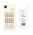 Suatelier, naklejki ozdobne, mini, Psy