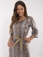 Sukienka damska, beżowa, Lakerta