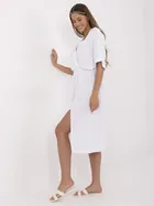 Sukienka damska, biała, Italy Moda