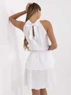 Sukienka damska, biała, Italy Moda
