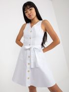 Sukienka damska, biała, Lakerta