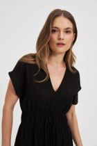 Sukienka damska, czarna, Moodo