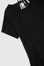 Sukienka damska, czarna, Moodo