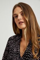 Sukienka damska, czarna, Moodo