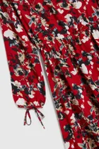 Sukienka damska, czerwona, Moodo