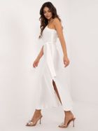 Sukienka damska, ecru, Lakerta