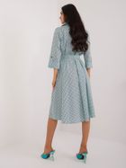 Sukienka damska, miętowa, Lakerta