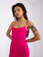 Sukienka damska, różowa, Basic Feel Good