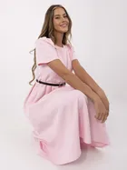 Sukienka damska, różowa, Italy Moda