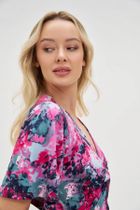 Sukienka damska, różowa, Moodo